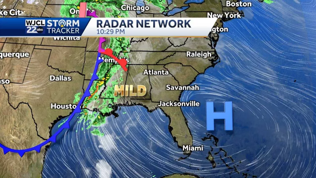Rain, gusty winds, and colder temperatures arrive this week
