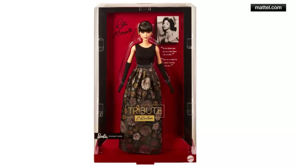 Mattel is releasing a Rita Moreno Barbie doll as part of its Tribute collection