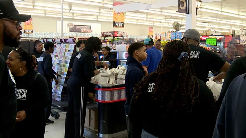 'Just to make it a little easier for them': Groceries on God