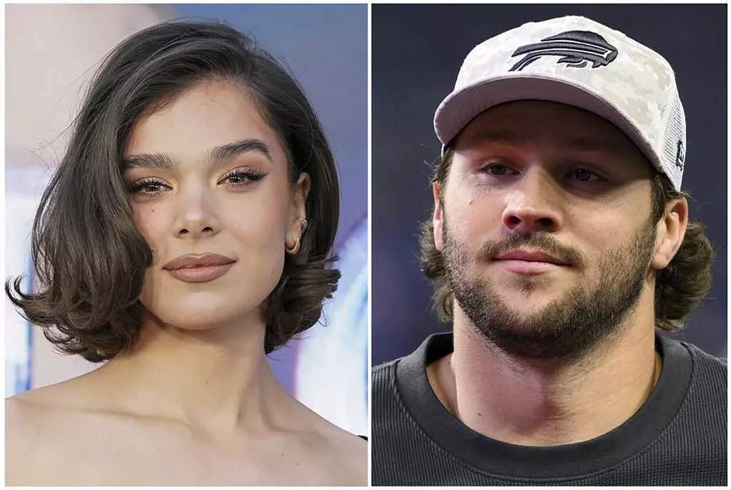 Buffalo Bills quarterback Josh Allen and actor Hailee Steinfeld are engaged