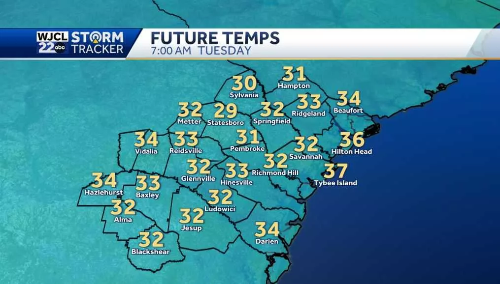 Warming shelters to open in Beaufort County ahead of below-freezing temperatures