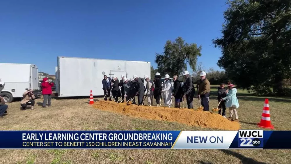 Groundbreaking for Early Learning Center in East Savannah offers hope for community's children