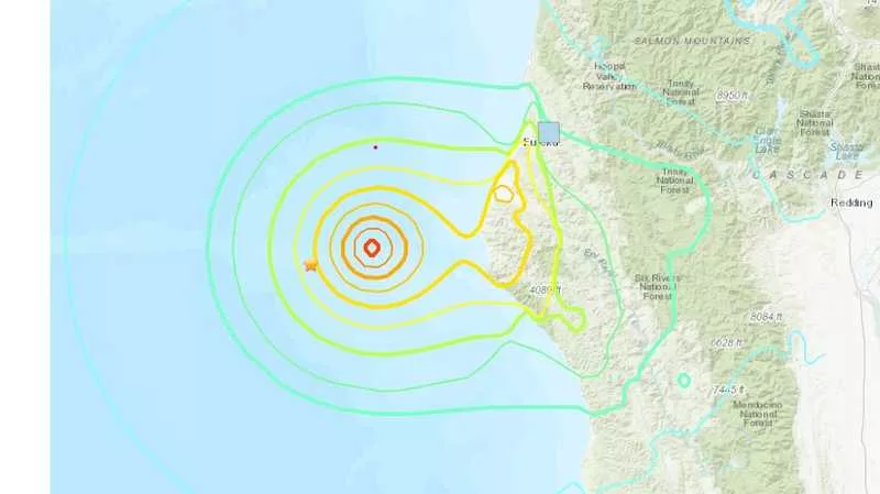 The National Weather Service cancels tsunami warning for the U.S. West Coast after 7.0 earthquake