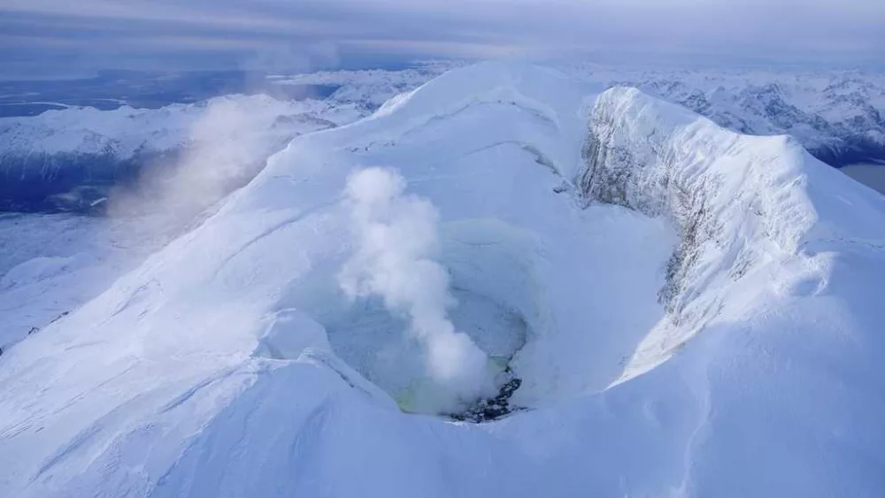 Earthquakes under a volcano near Alaska's largest city raise concerns