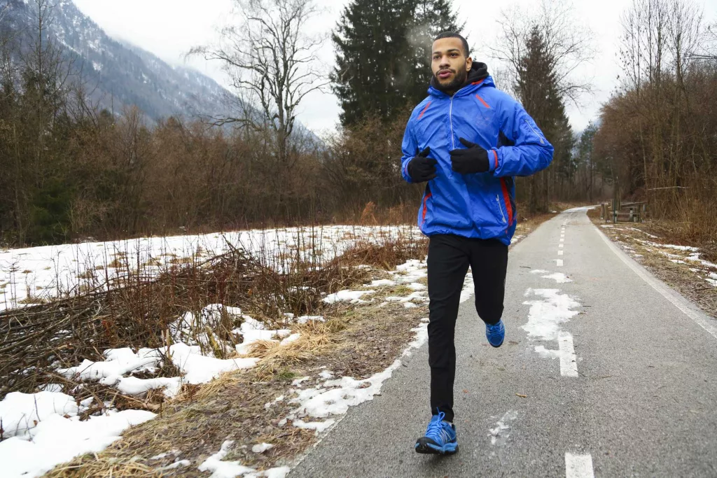 Stay warm and dry all winter long with these cold-weather running tips