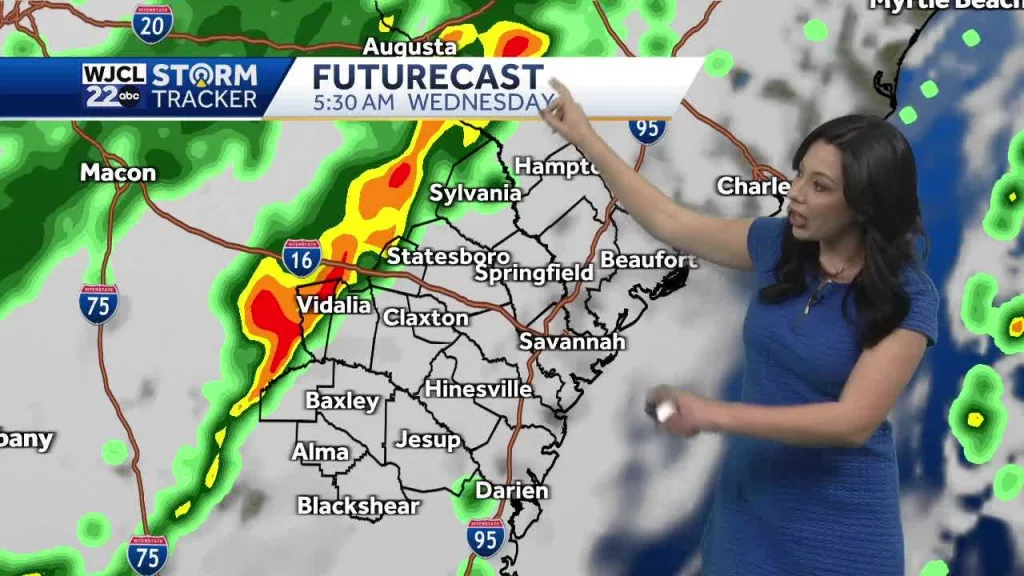 Warm start to the week but showers likely by midweek