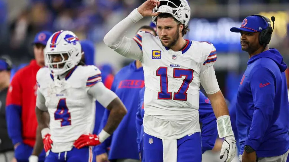 Bills quarterback Josh Allen makes NFL history in narrow loss to Rams