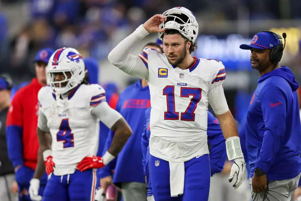 Bills quarterback Josh Allen makes NFL history in narrow loss to Rams
