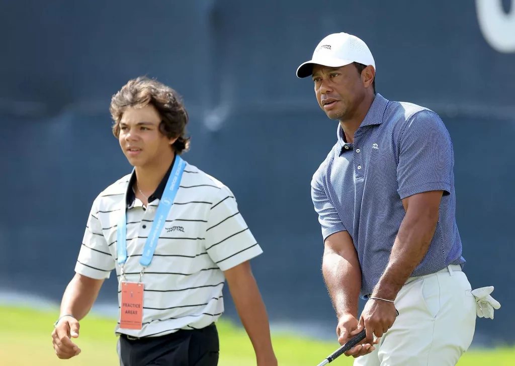 Tiger Woods to compete for first time since back surgery at PNC Championship with son