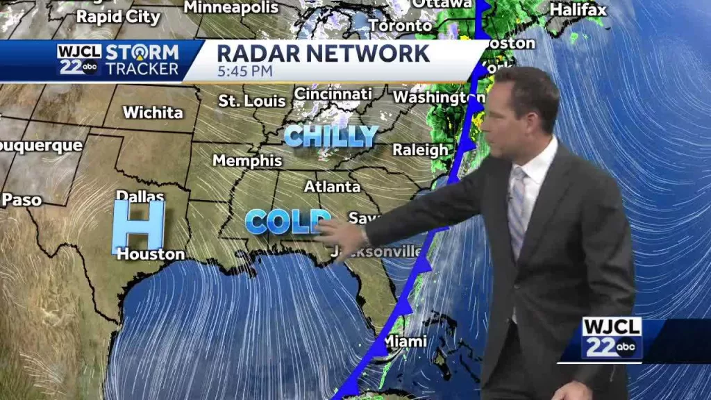 Colder temperatures return...when lows drop to the 30s