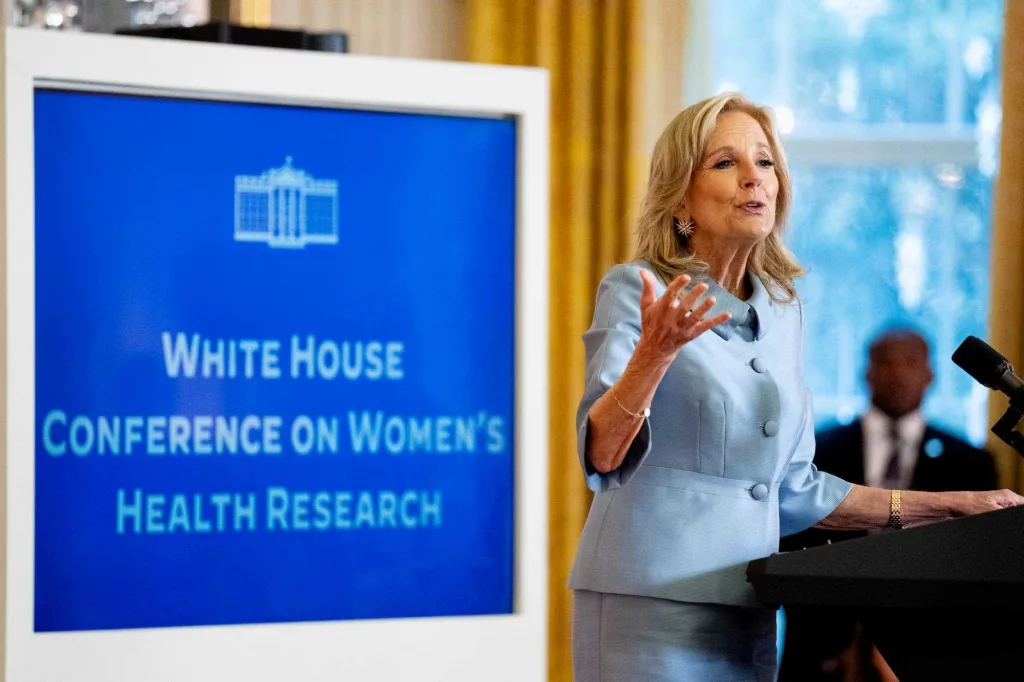 Jill Biden shines light on funding, research disparities on women's health