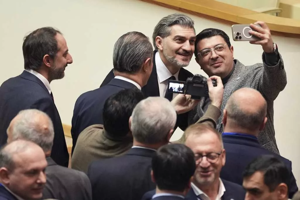 Ex-soccer player Kavelashvili becomes Georgia's president