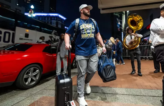 Georgia Southern arrives in New Orleans ahead of Thursday's Bowl Game