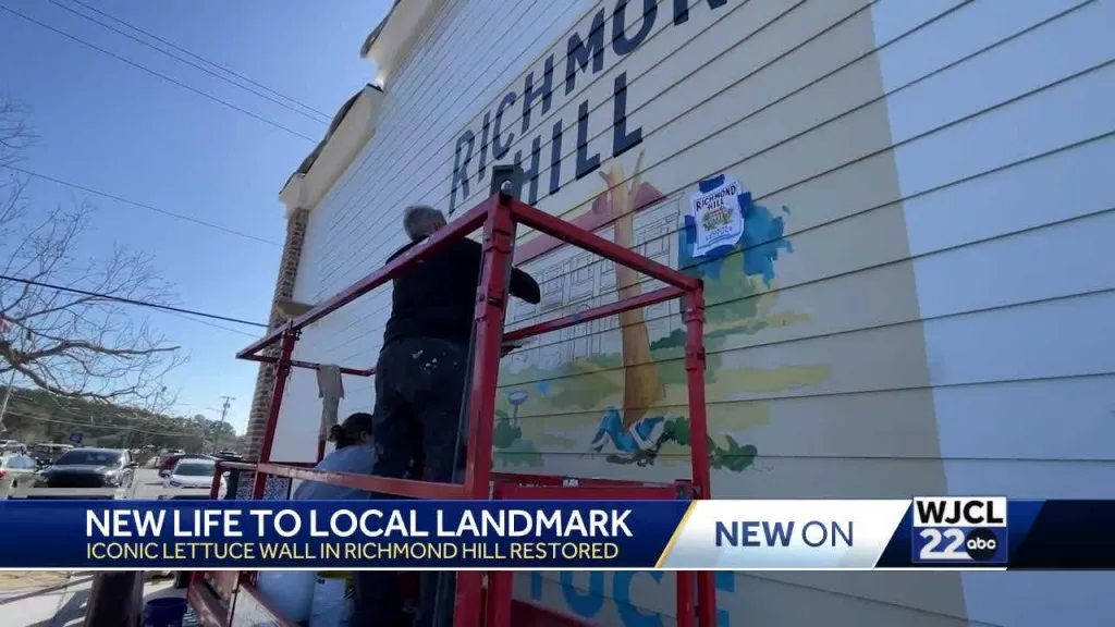 Richmond Hill's beloved 'Lettuce Wall' makes a comeback