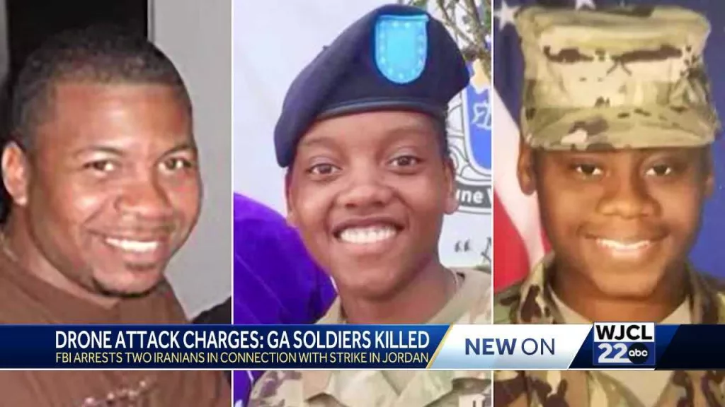 Families of Georgia soldiers speak on arrests in deadly drone attack
