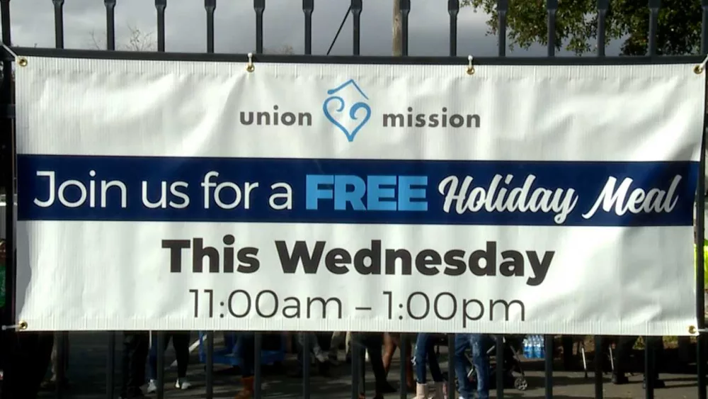 'The meal is very important': Union Mission holiday meal