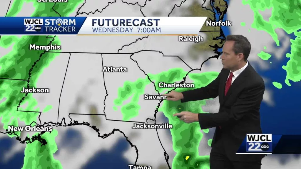 Wet weather possible Christmas week...the timing of showers