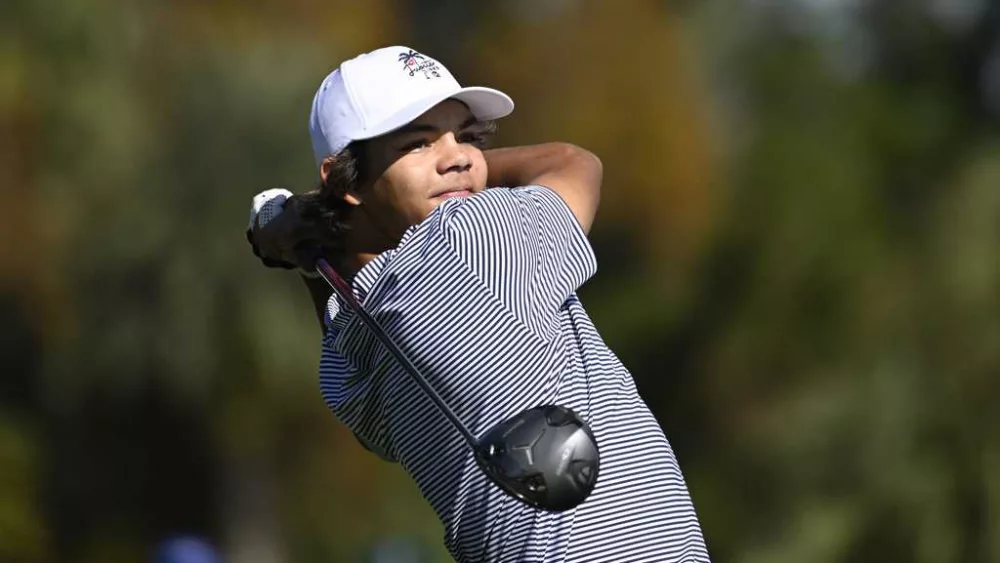 Tiger's son comes up aces in PNC Championship with a hole-in-one