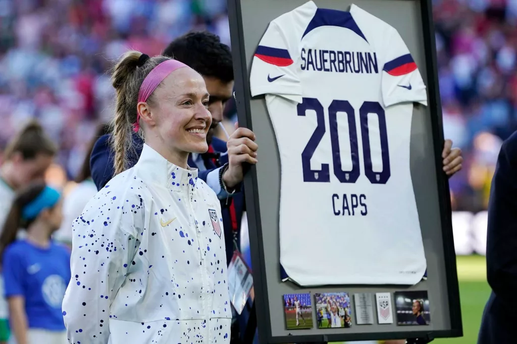 Two-time World Cup winner and former USWNT captain Becky Sauerbrunn announces her retirement