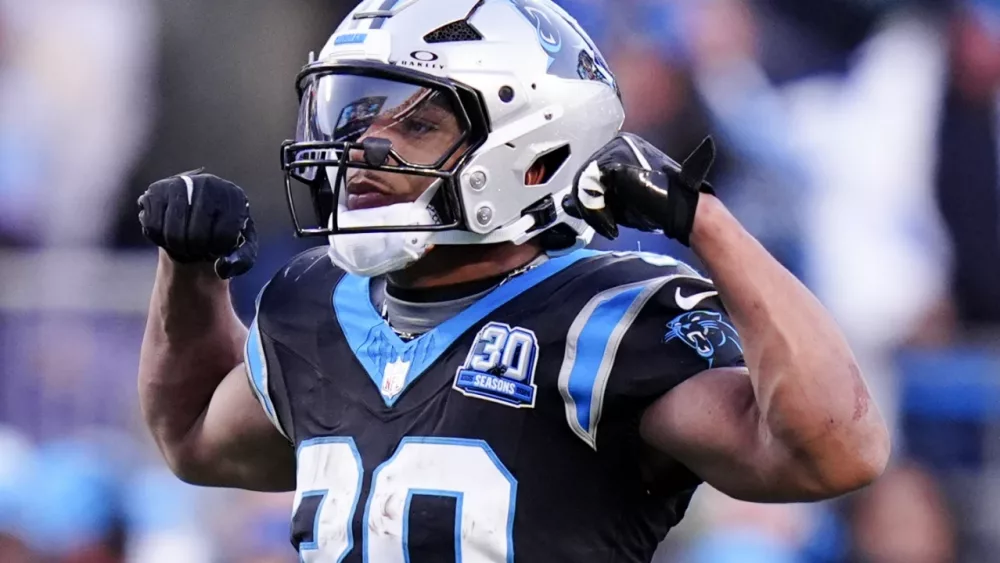 Panthers eliminate Cardinals from playoffs on Hubbard’s TD run in overtime for 36-30 win