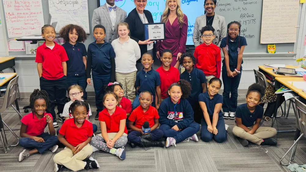 Charlene King spends her entire career at Button Gwinnett Elementary