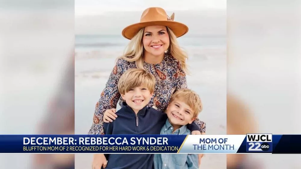 Holiday Magic Comes to Life for Bluffton 'Mom of the Month'
