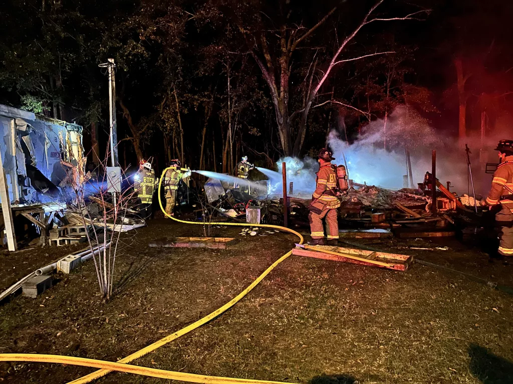 Bluffton firefighters respond to fire caused by overloaded extension cord