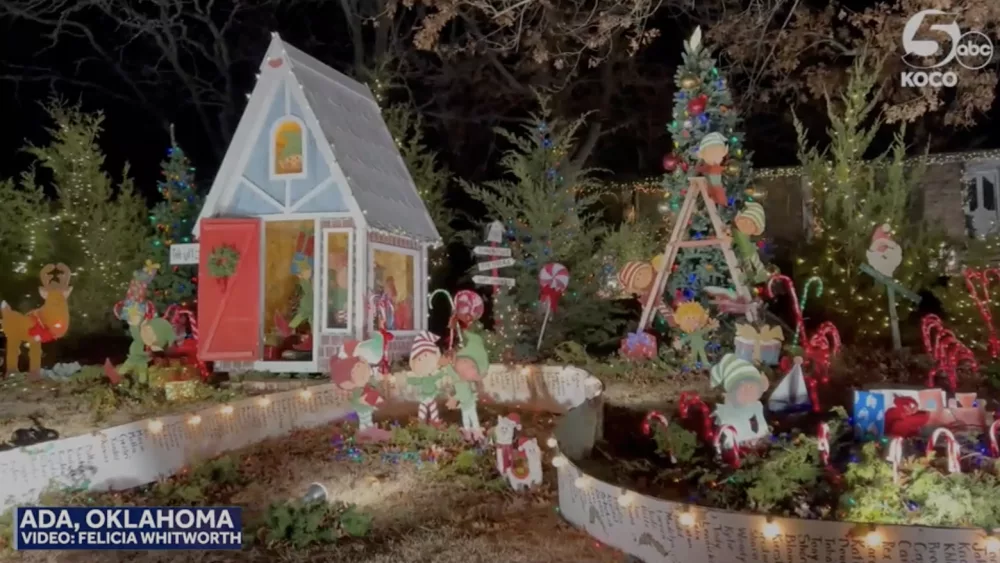 Oklahoma family and community keeps Christmas tradition alive after man's death