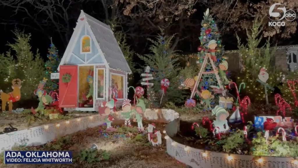 Oklahoma family and community keeps Christmas tradition alive after man's death