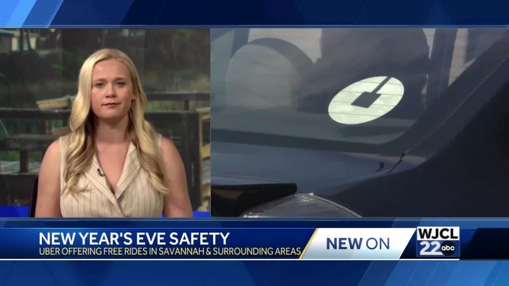 Free Uber rides for New Year's Safety