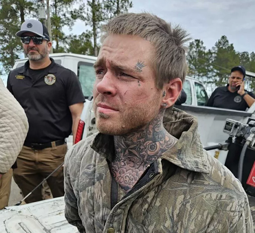 Convicted murderer recaptured after Christmas Eve prison escape