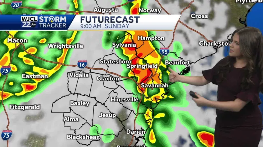 Heavy showers and storms in the forecast this weekend