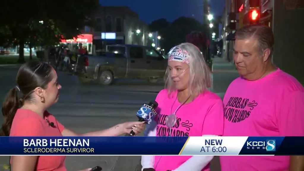 Woman returns home after double-lung transplant