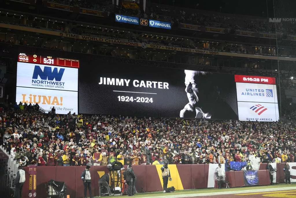 Jimmy Carter's state funeral in Washington scheduled for Jan. 9