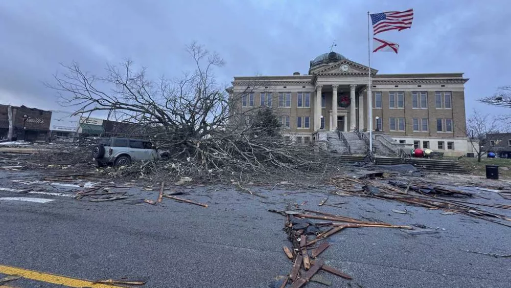 4 killed in a storm system that spawned tornadoes across the south