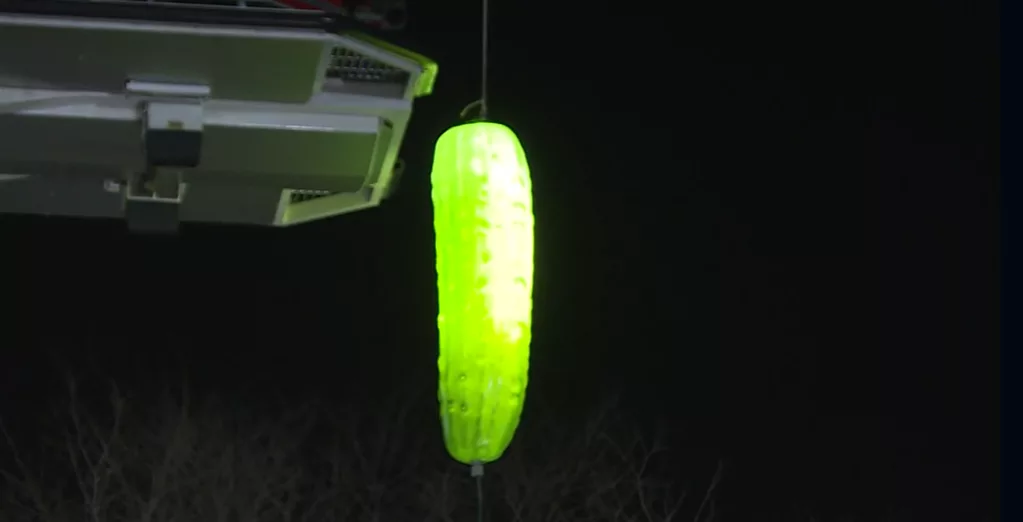 Thousands will watch a three-foot pickle drop in North Carolina on New Year's Eve
