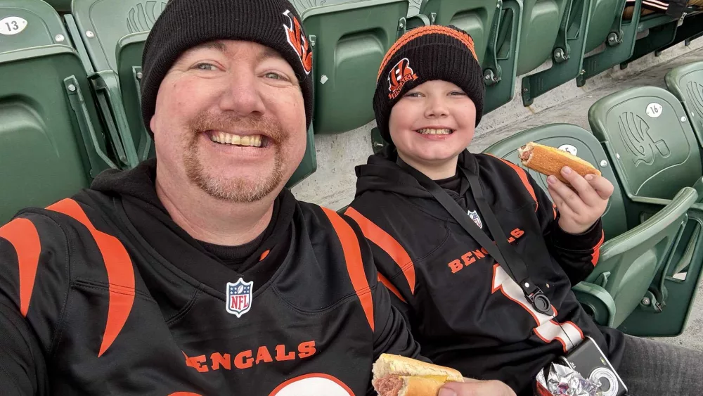 Father, son share NFL game day experience after viral TikTok video