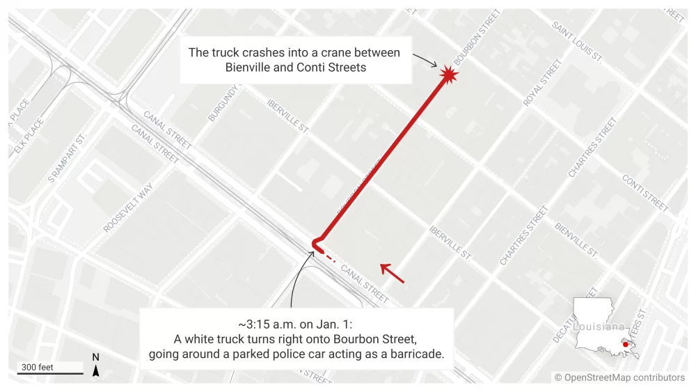 What we know about the timeline of the New Orleans terror attack