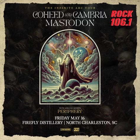 Coheed and Cambria * Mastodon @ Firefly Distillery