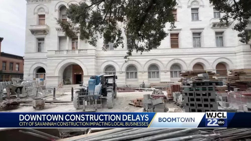 Savannah business owners angered by road closures from federal building renovation