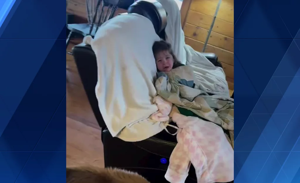 Heartwarming video: Alabama girl cries over melting snow