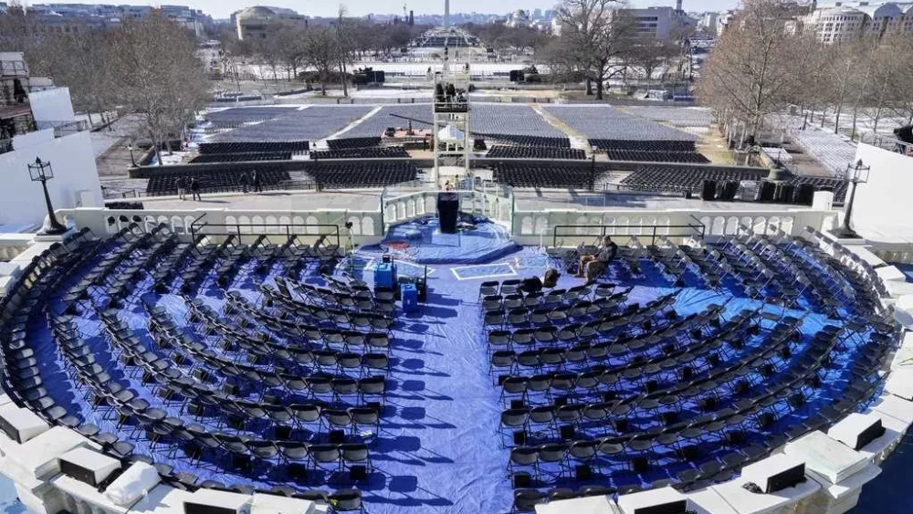 The inauguration is moving indoors. Here's what to know about the changed plans