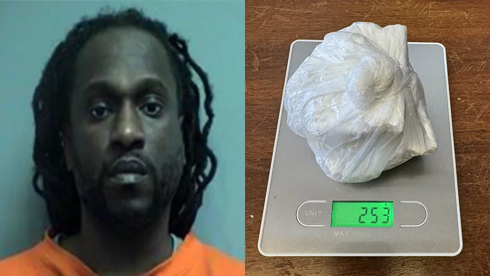 Effingham County chase leads to arrest, seizure of more than 250 grams of cocaine