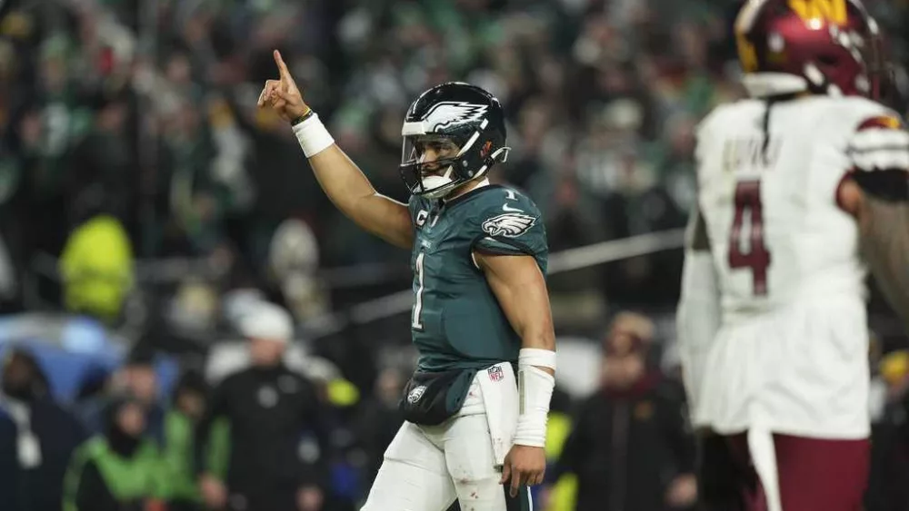 Eagles advance to Super Bowl, beating Commanders in NFC title game