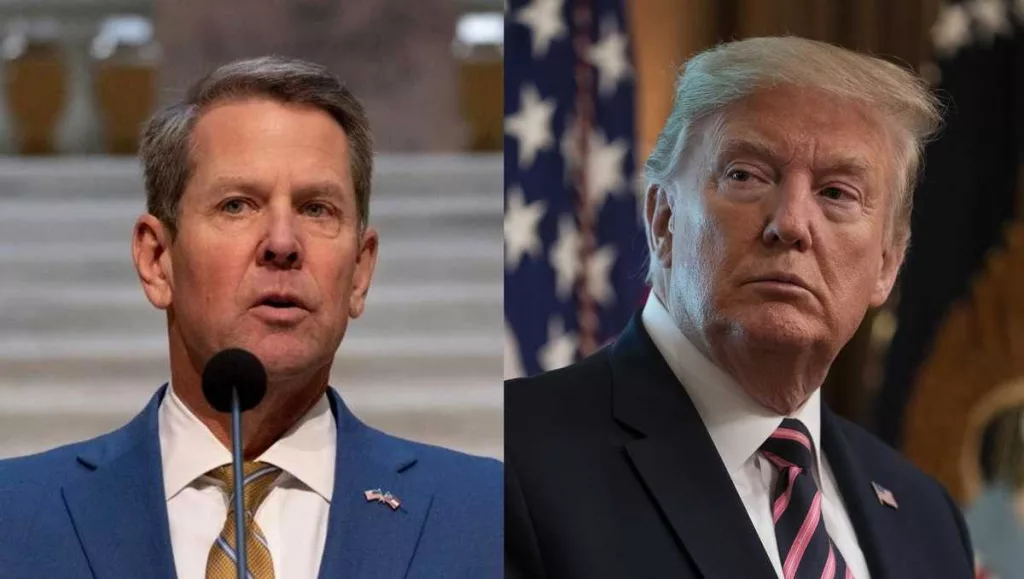 Georgia's Gov. Kemp criticizes President Trump's pardons for Capitol rioters