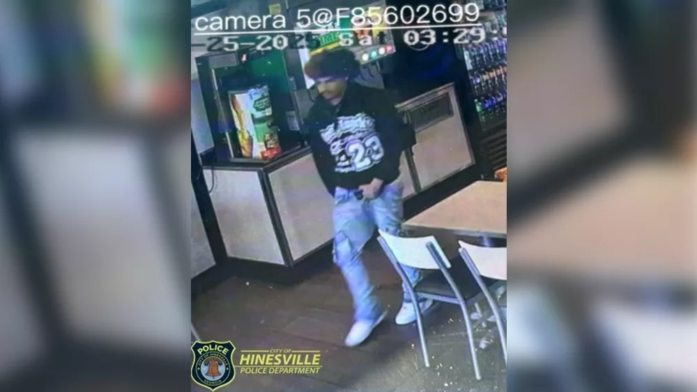 Recognize him? Police in Hinesville seek suspect after restaurant property destroyed