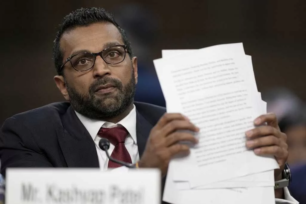 Trump's FBI chief pick, Kash Patel, insists he has no 'enemies list' and won't seek retribution