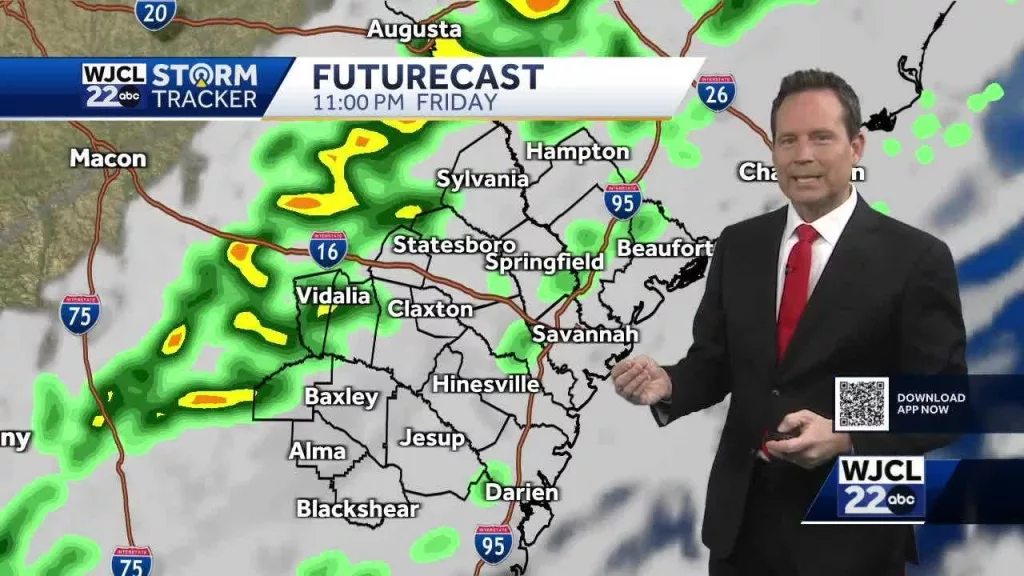 Rain chances & the warmest temperatures so far this year arrive Friday