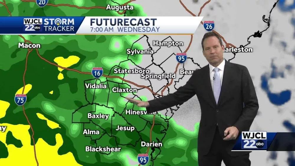 Another Impact Day, when rain returns to Southeast Georgia, Lowcountry
