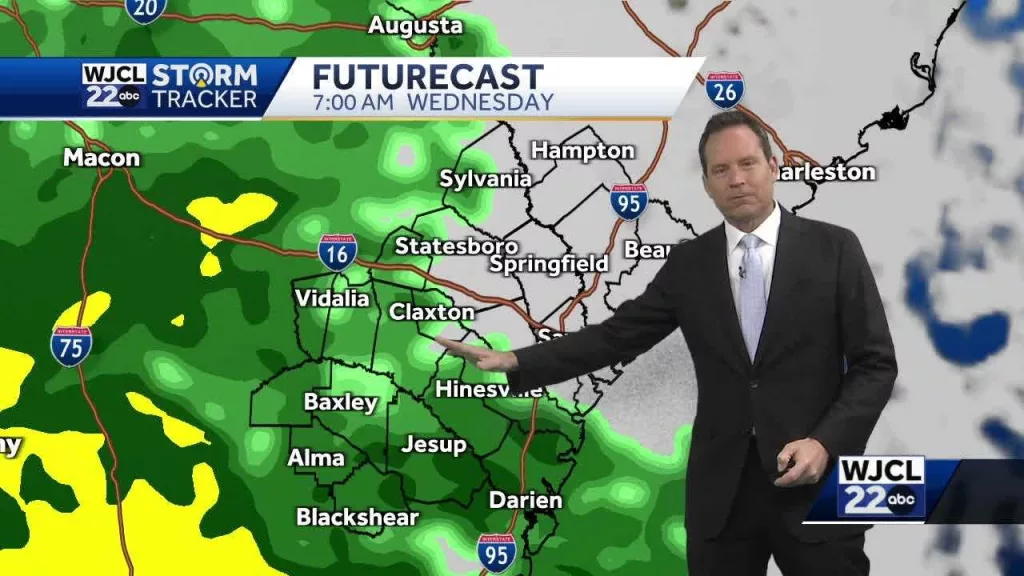 Another Impact Day, when rain returns to Southeast Georgia, Lowcountry